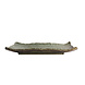 Tokyo Design Studio Mino Craft Rectangular Plate Wabi Uguisu 31x21x4cm Tokyo Design Studio Mino Craft Rectangular Plate Wabi Uguisu 31x21x4cm