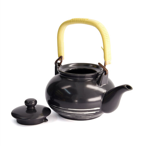 Tokyo Design Studio Theepot Black Maru 1L Tokyo Design Studio Theepot Black Maru 1L