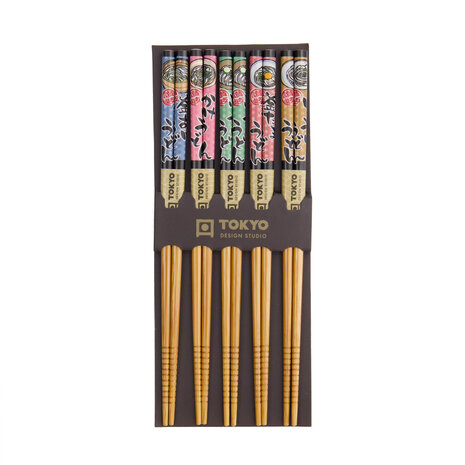 Tokyo Design Studio Chopstick Set/5 Food A2-10