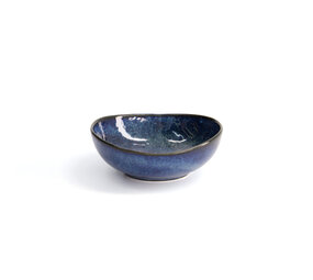 Tokyo Design Studio Cobalt Blue Oval Bowl 11x4cm 150ml