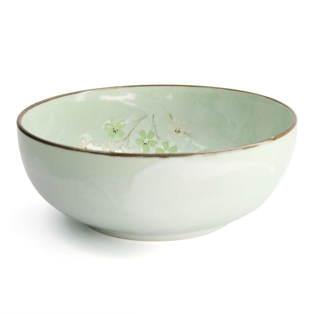 Tokyo Design Studio Green Cosmos Bowl 25x8cm 2400ml Tokyo Design Studio Green Cosmos Bowl 25x8cm 2400ml