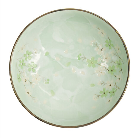 Tokyo Design Studio Green Cosmos Bowl 25x8cm 2400ml Tokyo Design Studio Green Cosmos Bowl 25x8cm 2400ml
