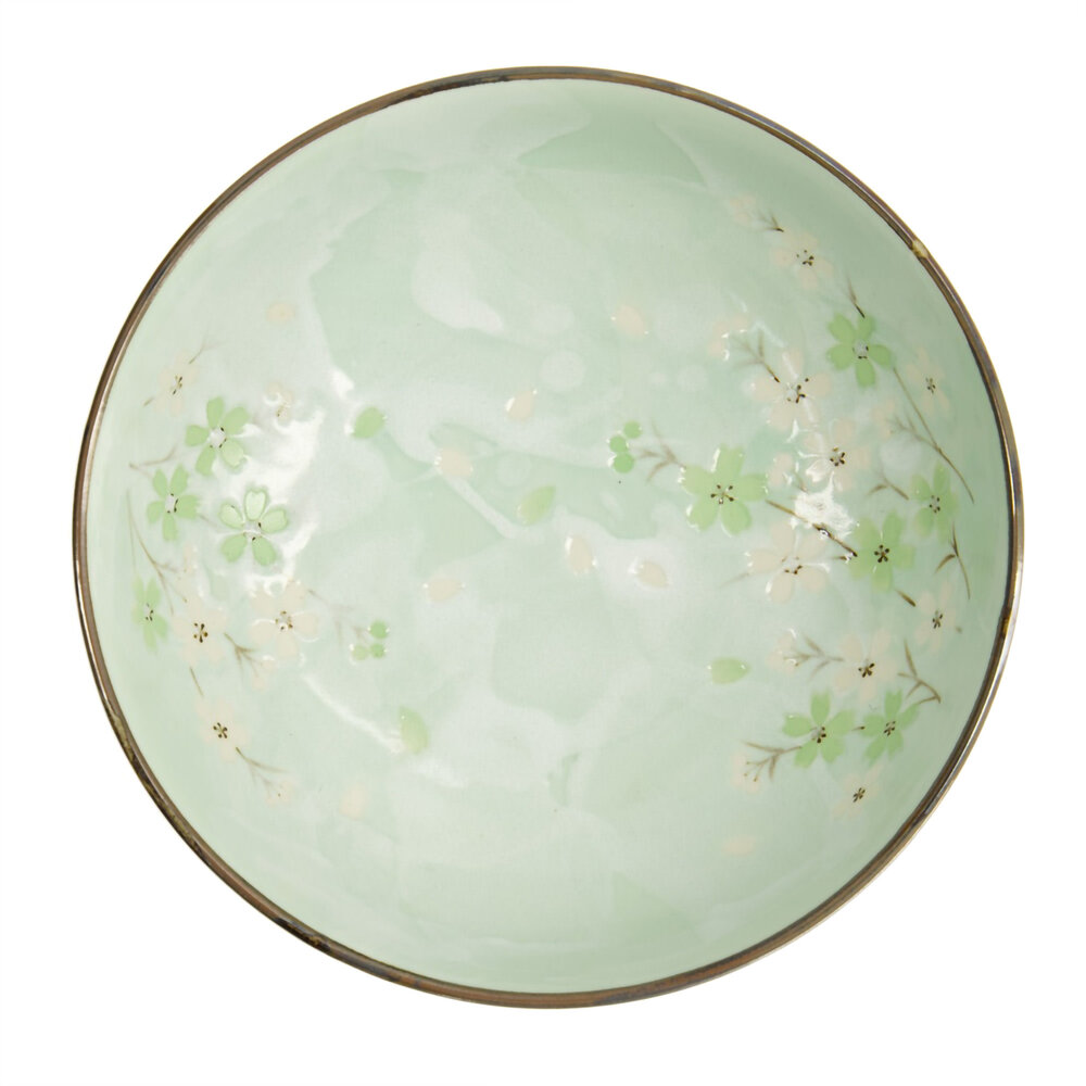 Tokyo Design Studio Green Cosmos Bowl 25x8cm 2400ml Tokyo Design Studio Green Cosmos Bowl 25x8cm 2400ml