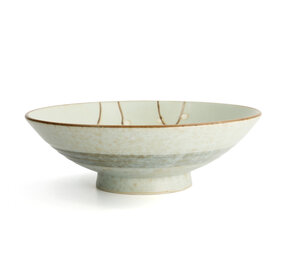 Tokyo Design Studio Fruitschaal Green Soshun 24x8cm 1400ml Tokyo Design Studio Fruitschaal Green Soshun 24x8cm 1400ml