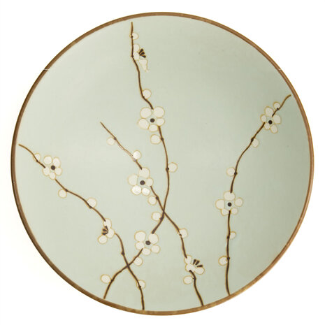 Tokyo Design Studio Fruitschaal Green Soshun 24x8cm 1400ml Tokyo Design Studio Fruitschaal Green Soshun 24x8cm 1400ml