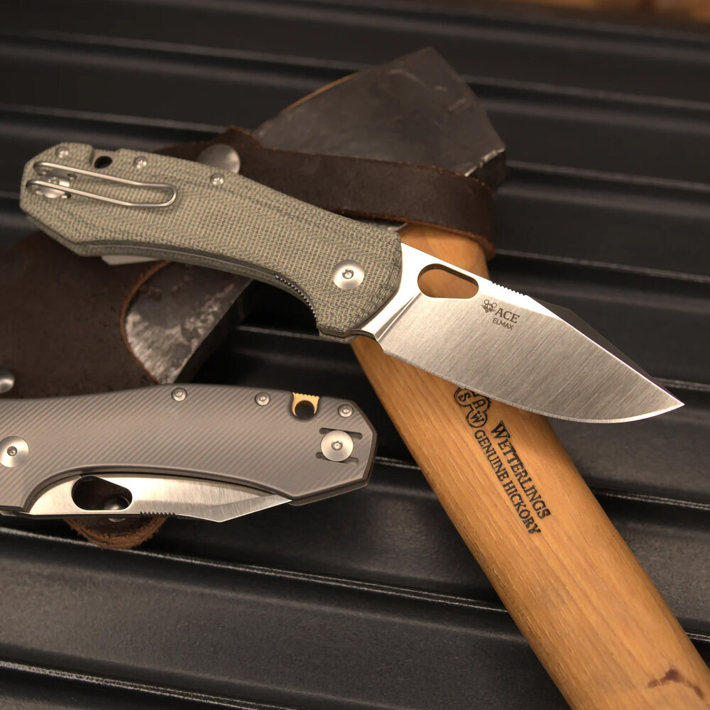 Giantmouse ACE Atelier Green Canvas