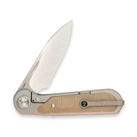 Liong Mah Design Zulu green micarta