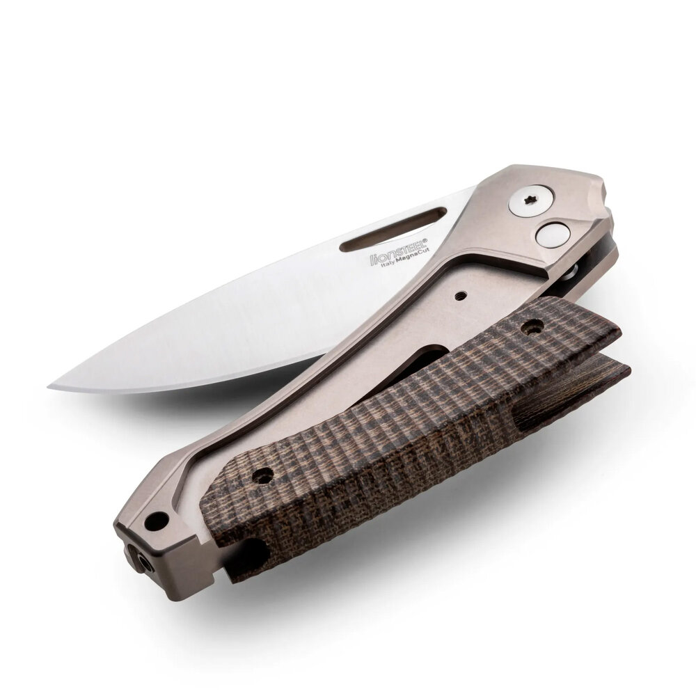 Lionsteel Twain - Gray titanium / Natural canvas Lionsteel Twain - Gray titanium / Natural canvas