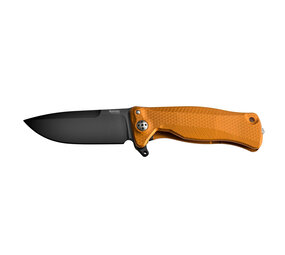 Lionsteel SR11 Aluminum - Orange handle black blade [PRE-OWNED]