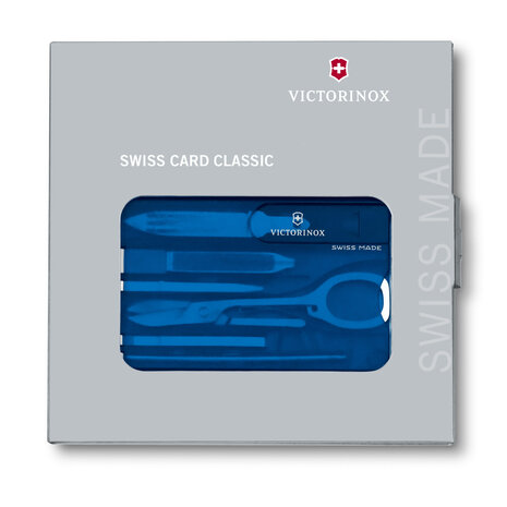 Victorinox Swiss Card Classic blauw Victorinox Swiss Card Classic blauw