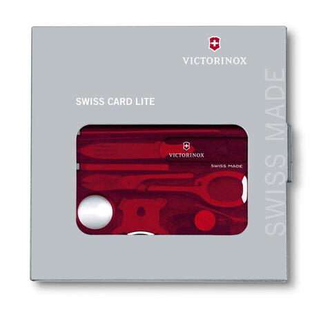 Victorinox Swiss Card Lite rood Victorinox Swiss Card Lite rood