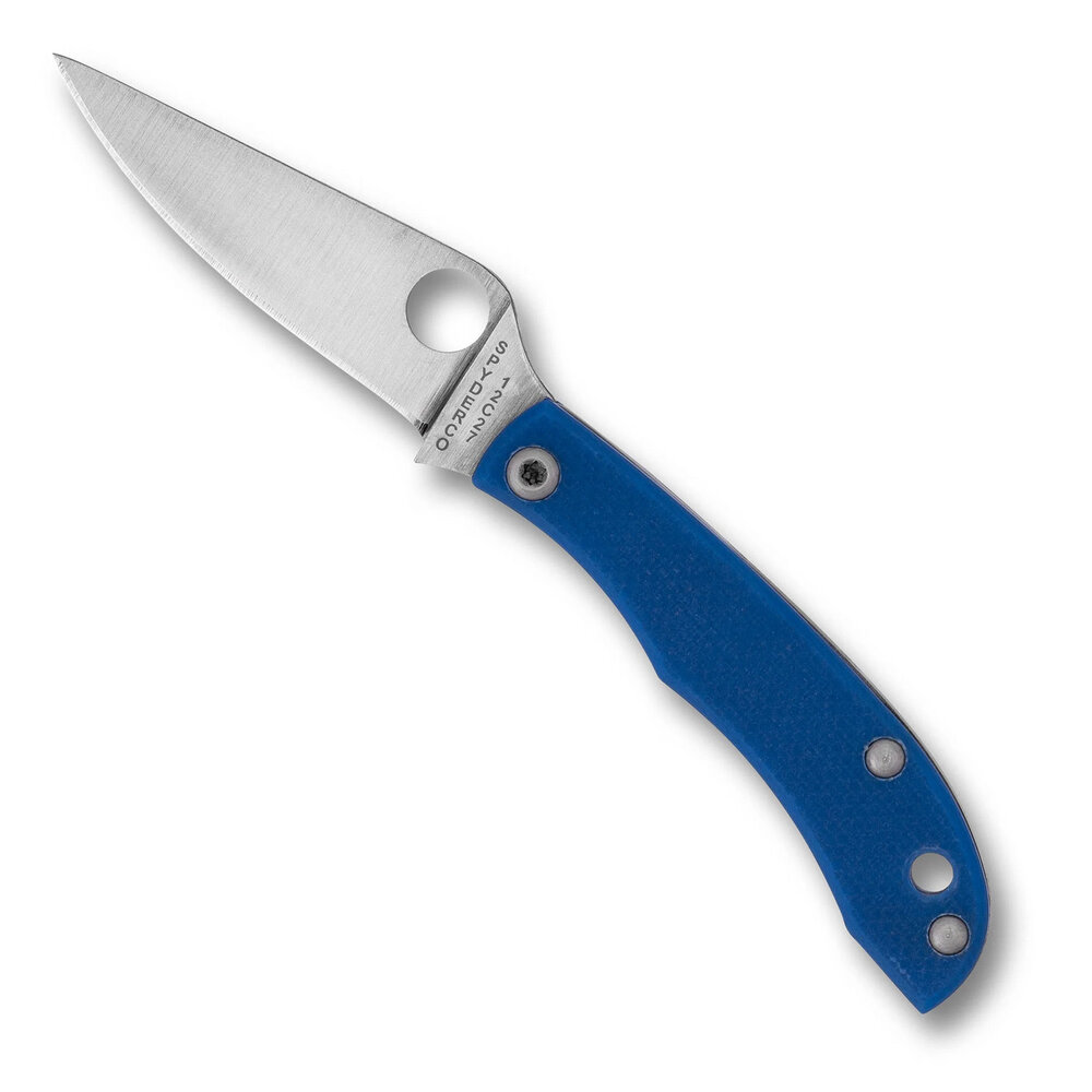 Spyderco Honeybee G10 blauw Spyderco Honeybee G10 blauw