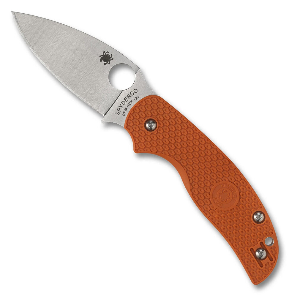 Spyderco Sage 5 Lightweight CPM REX 121 Burnt Orange Spyderco Sage 5 Lightweight CPM REX 121 Burnt Orange