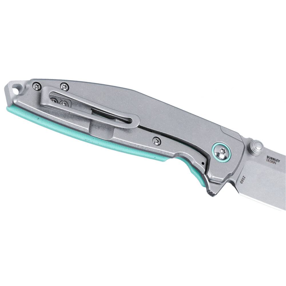 CRKT Ibis Frame Lock Aqua - Lucas Burnley