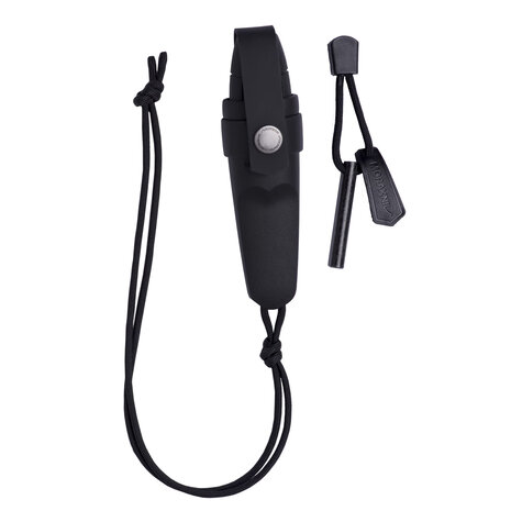 Morakniv Eldris zwart met vuurstarter