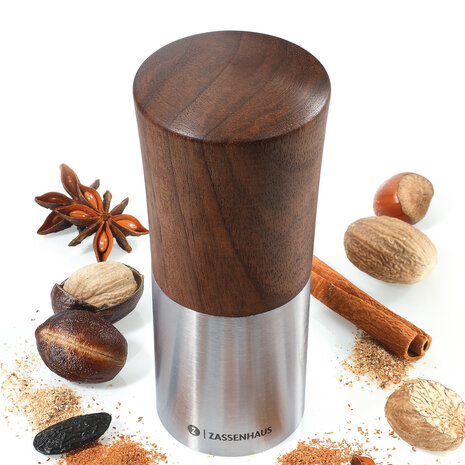 Zassenhaus DUO spice mill walnut