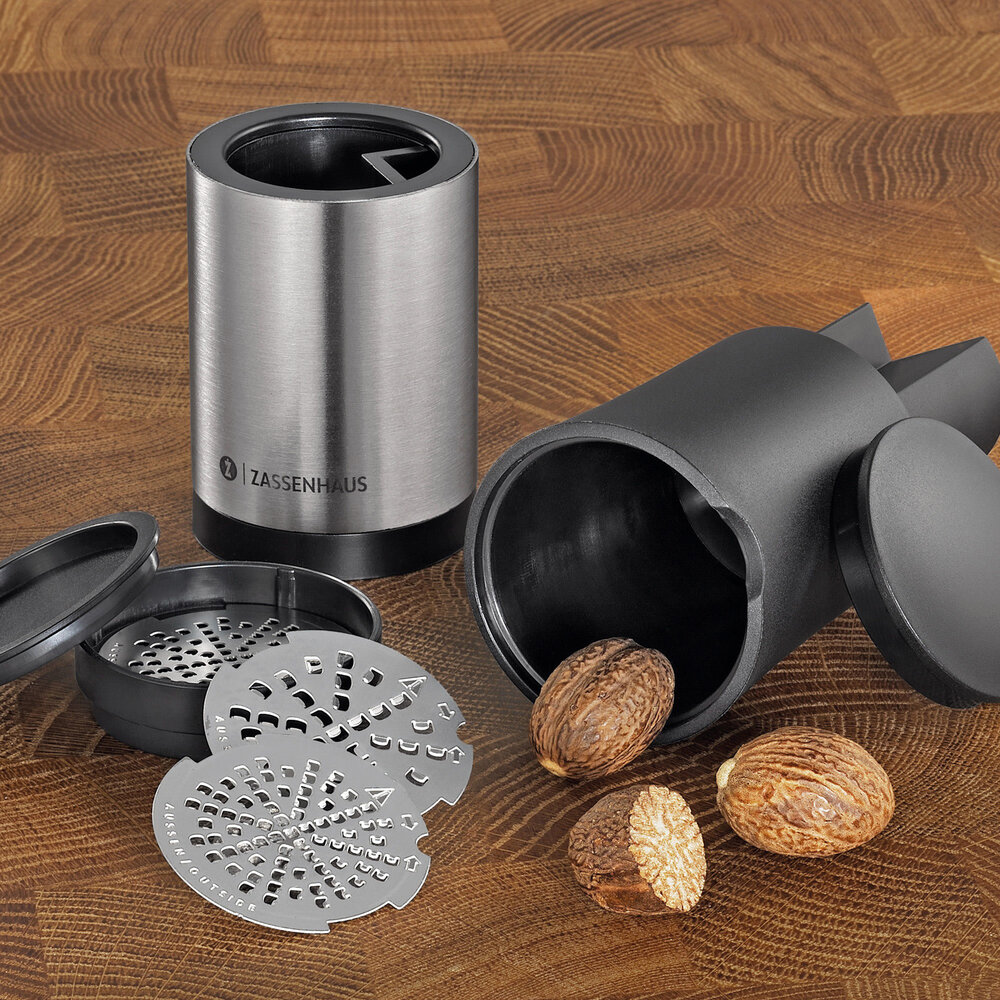 Zassenhaus DUO Concept spice mill with 3 grinders