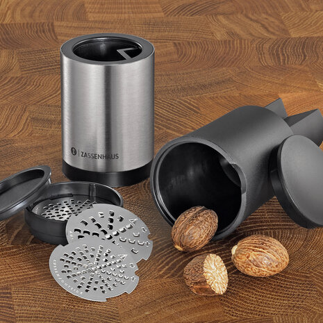 Zassenhaus DUO Concept spice mill with 3 grinders