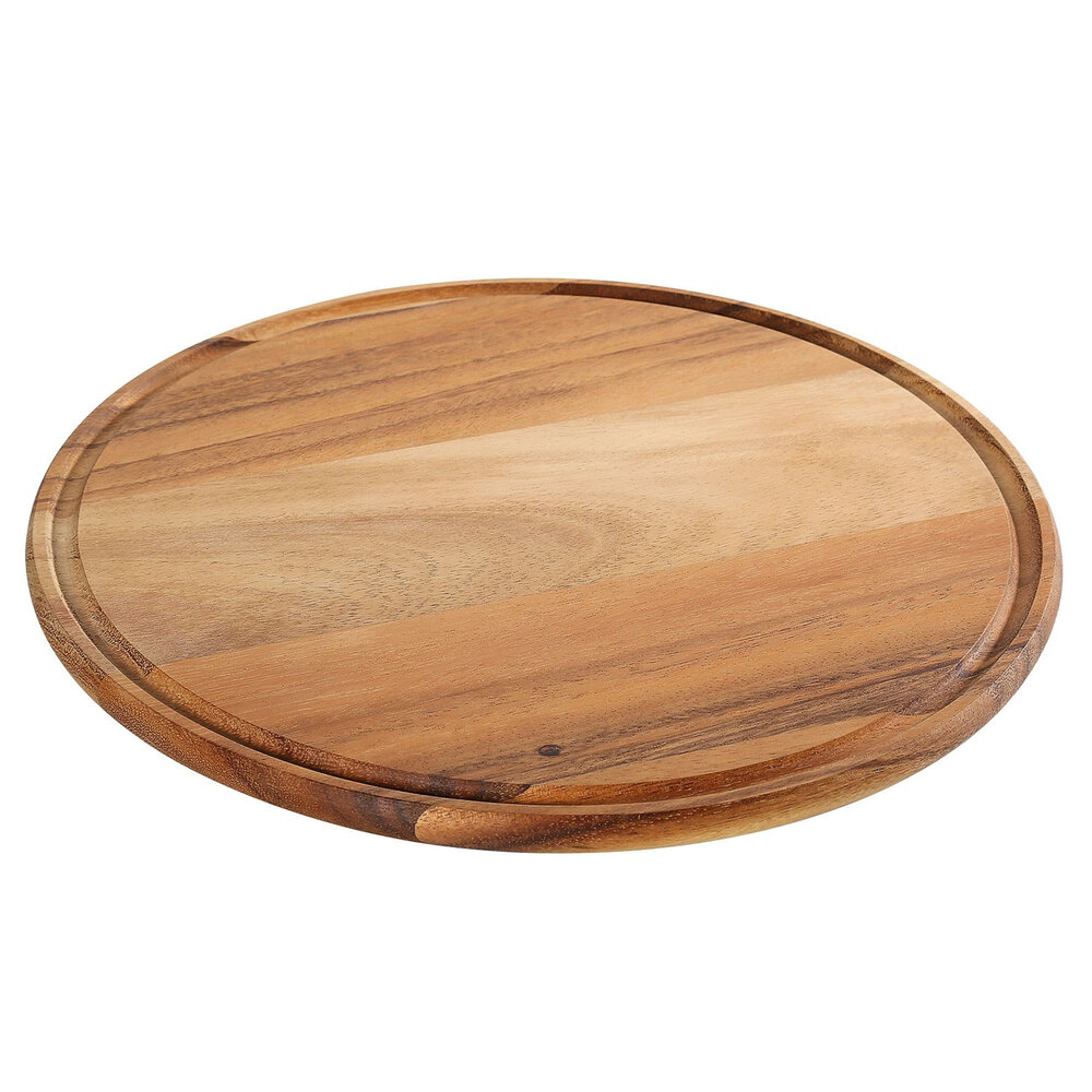 Zassenhaus Round acacia cutting board / pizza plate 33cm