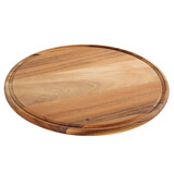 Zassenhaus Ronde acacia snijplank / pizzaplank 33cm