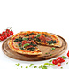 Zassenhaus Round acacia cutting board / pizza plate 33cm Zassenhaus Round acacia cutting board / pizza plate 33cm