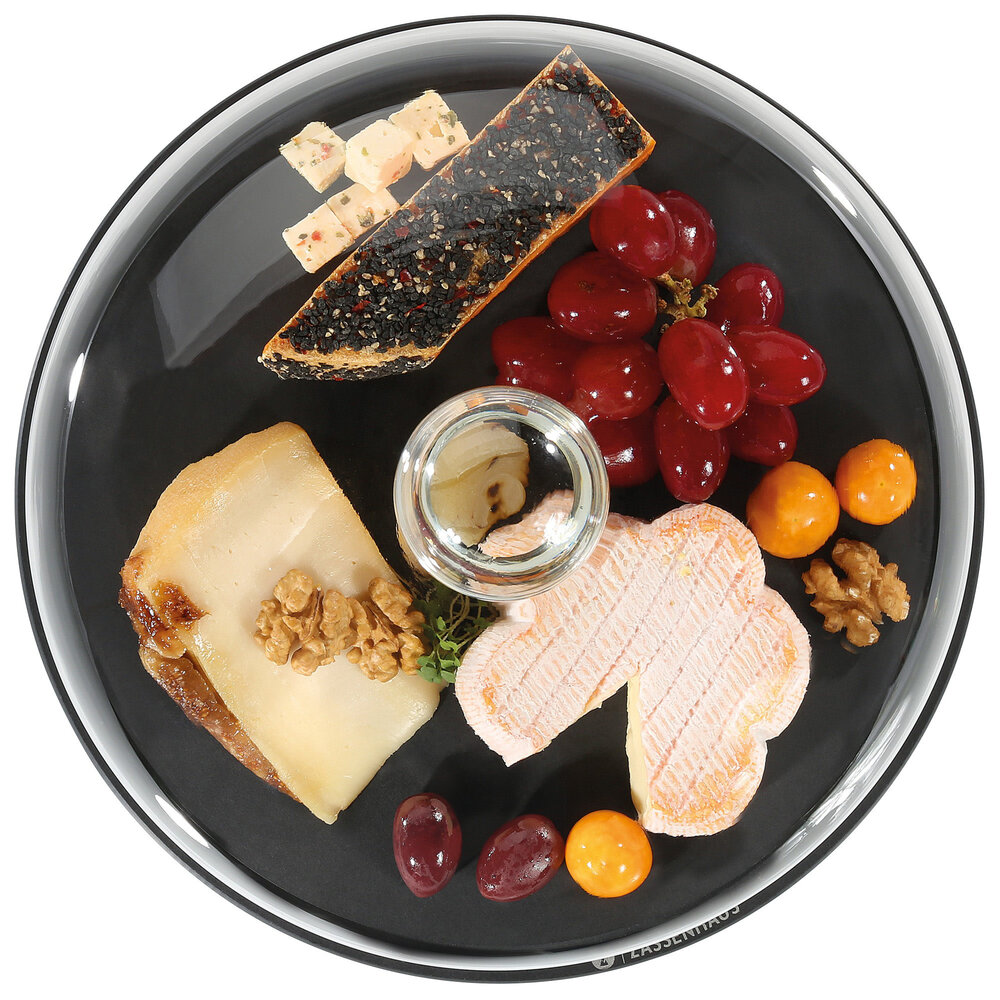 Zassenhaus Cheese dome glass & wood fiber 28cm Zassenhaus Cheese dome glass & wood fiber 28cm