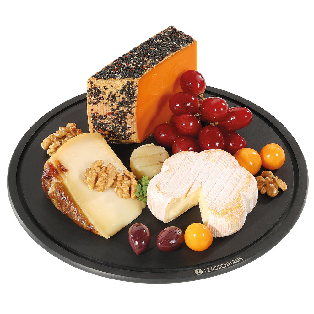 Zassenhaus Cheese dome glass & wood fiber 28cm Zassenhaus Cheese dome glass & wood fiber 28cm