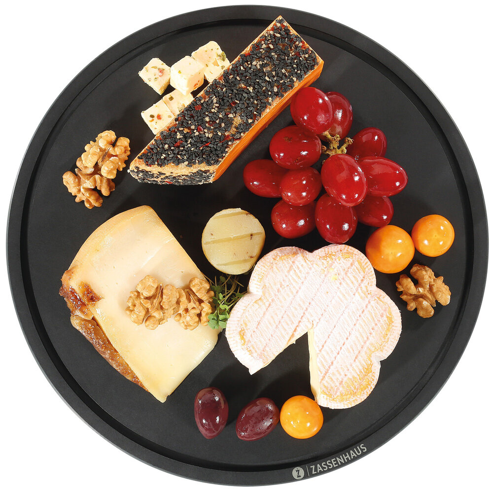 Zassenhaus Cheese dome glass & wood fiber 28cm Zassenhaus Cheese dome glass & wood fiber 28cm