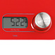 Zassenhaus Kitchen Scale Eco Energy red Zassenhaus Kitchen Scale Eco Energy red