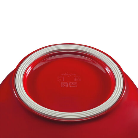 Küchenprofi Beslagkom 4L rood