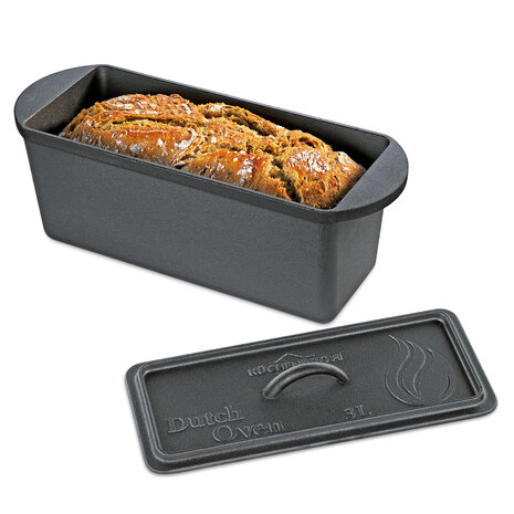 Küchenprofi Seasoned cast iron loaf pan 28cm Küchenprofi Seasoned cast iron loaf pan 28cm