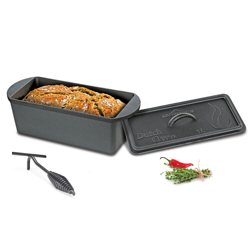 Küchenprofi Seasoned cast iron loaf pan 28cm Küchenprofi Seasoned cast iron loaf pan 28cm