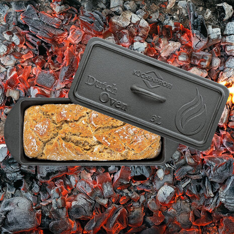 Küchenprofi Seasoned cast iron loaf pan 28cm Küchenprofi Seasoned cast iron loaf pan 28cm