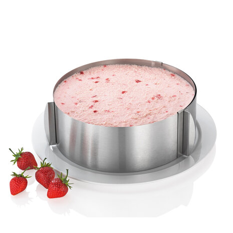 Küchenprofi Adjustable cake ring 16-30cm