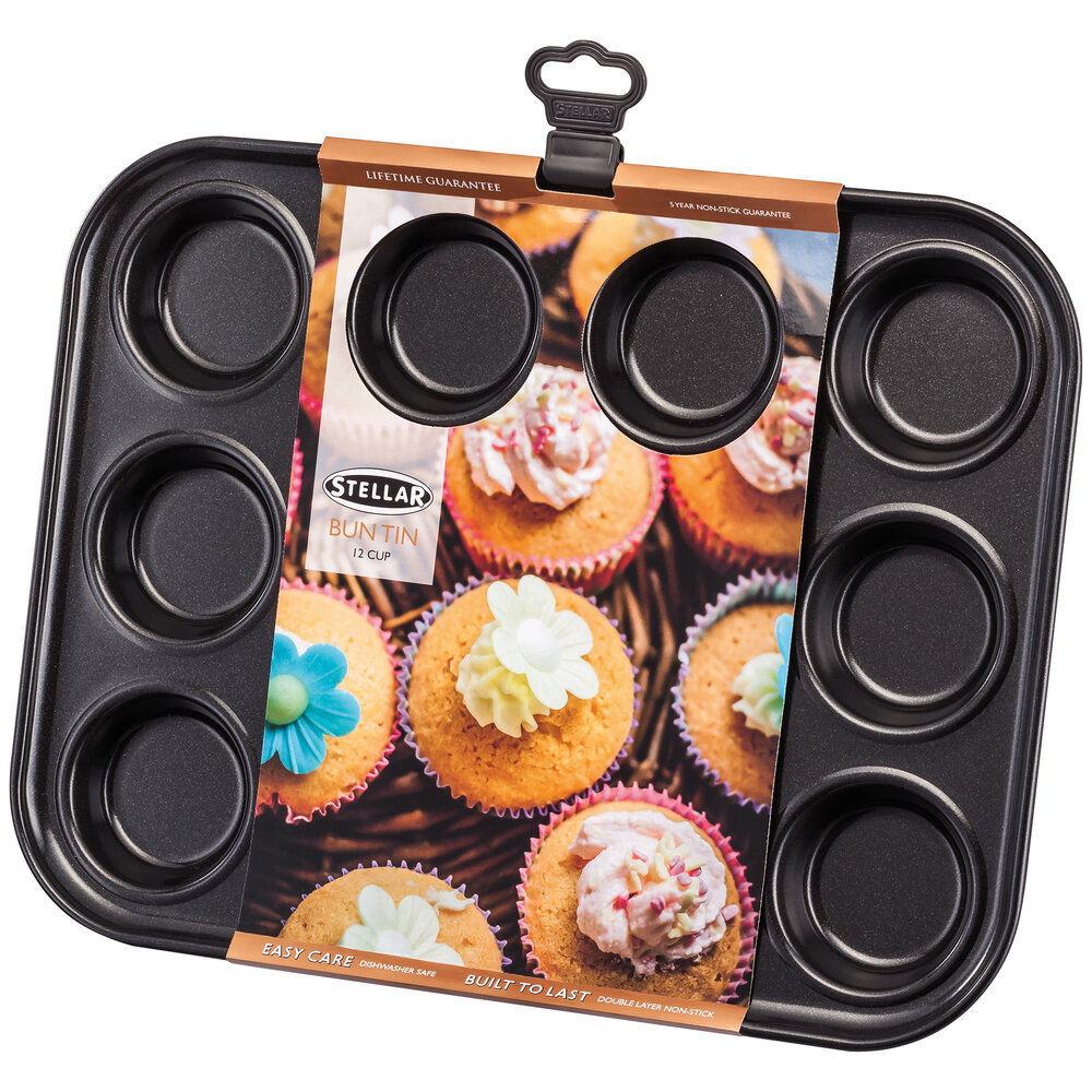 Bun tin 12 cavities