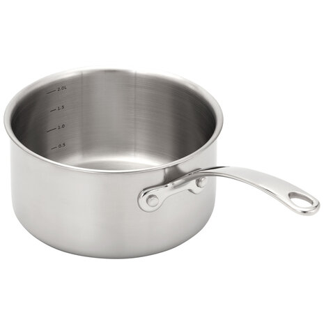 Eclipse Tri-ply steelpan 18cm 2L met deksel Eclipse Tri-ply steelpan 18cm 2L met deksel