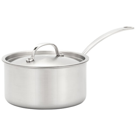 Eclipse Tri-ply steelpan 18cm 2L met deksel Eclipse Tri-ply steelpan 18cm 2L met deksel