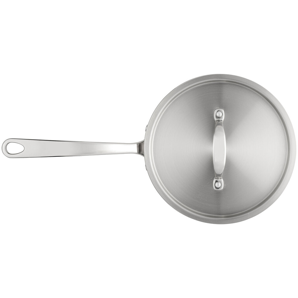 Eclipse Tri-ply steelpan 18cm 2L met deksel Eclipse Tri-ply steelpan 18cm 2L met deksel