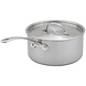 Eclipse Tri-ply steelpan 20cm 2,5L met deksel Eclipse Tri-ply steelpan 20cm 2,5L met deksel