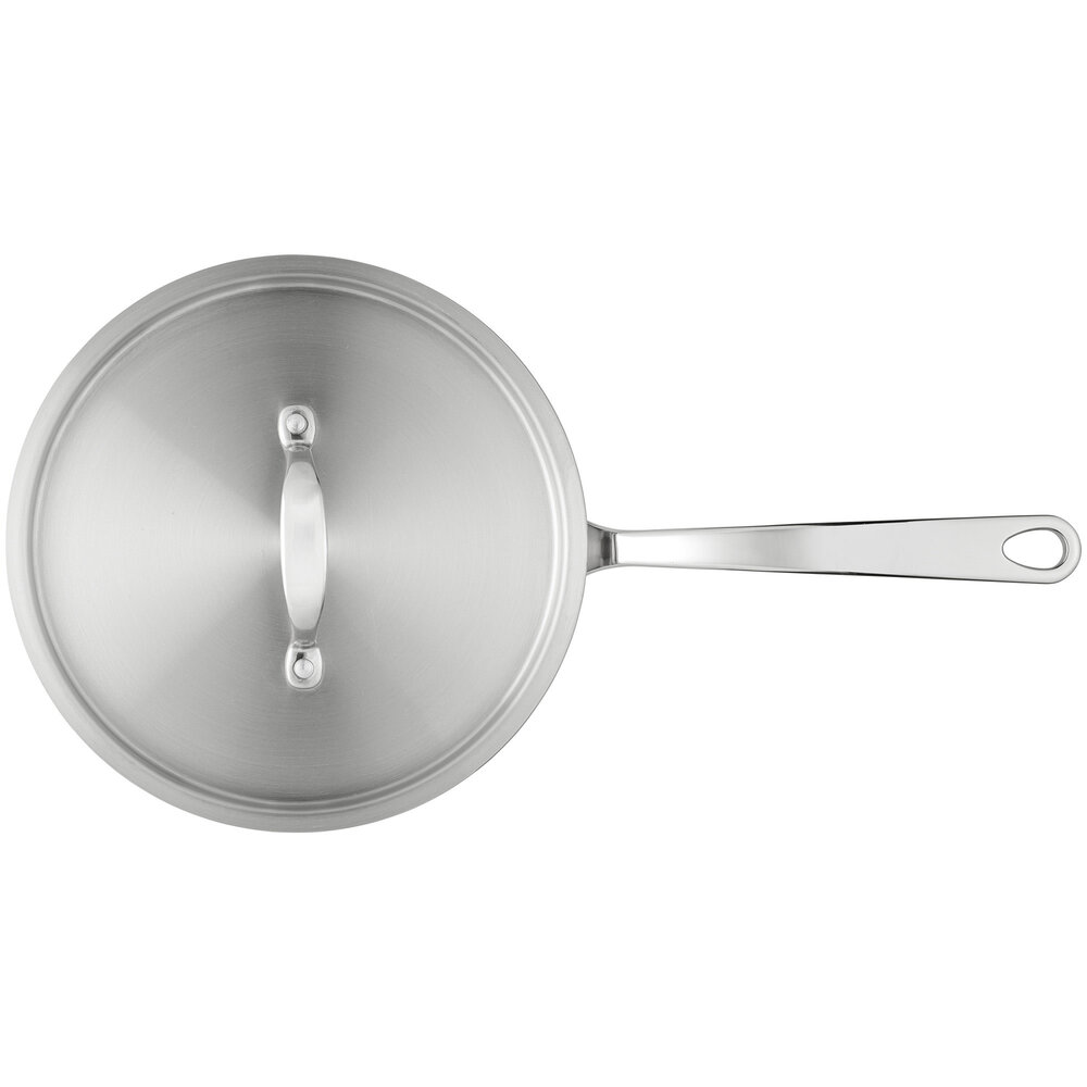 Eclipse Tri-ply steelpan 20cm 2,5L met deksel Eclipse Tri-ply steelpan 20cm 2,5L met deksel