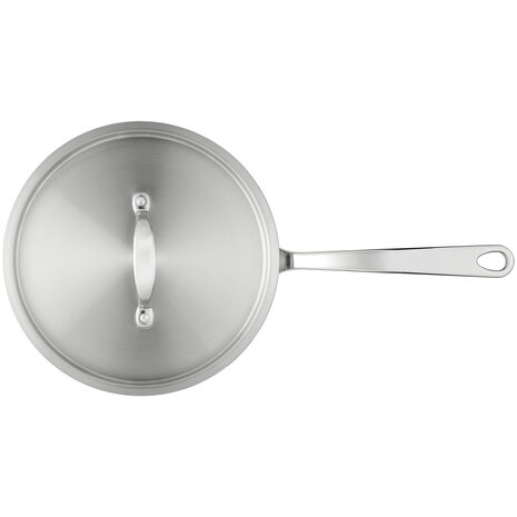 Eclipse Tri-ply steelpan 20cm 2,5L met deksel Eclipse Tri-ply steelpan 20cm 2,5L met deksel