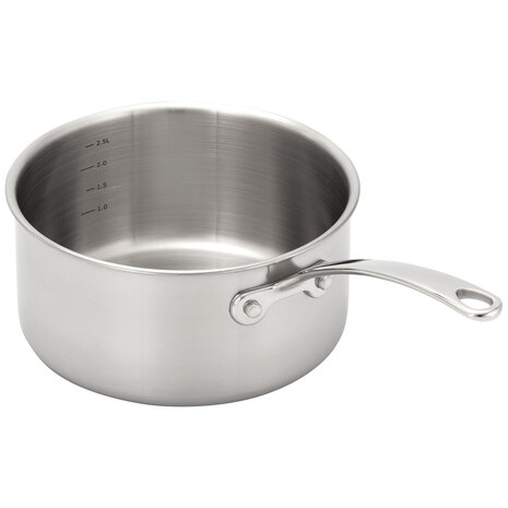 Eclipse Tri-ply steelpan 20cm 2,5L met deksel Eclipse Tri-ply steelpan 20cm 2,5L met deksel