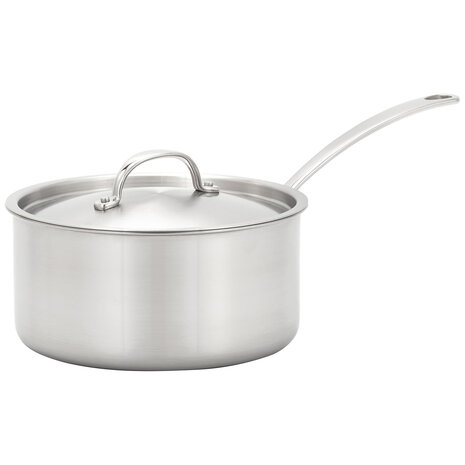 Eclipse Tri-ply steelpan 20cm 2,5L met deksel Eclipse Tri-ply steelpan 20cm 2,5L met deksel