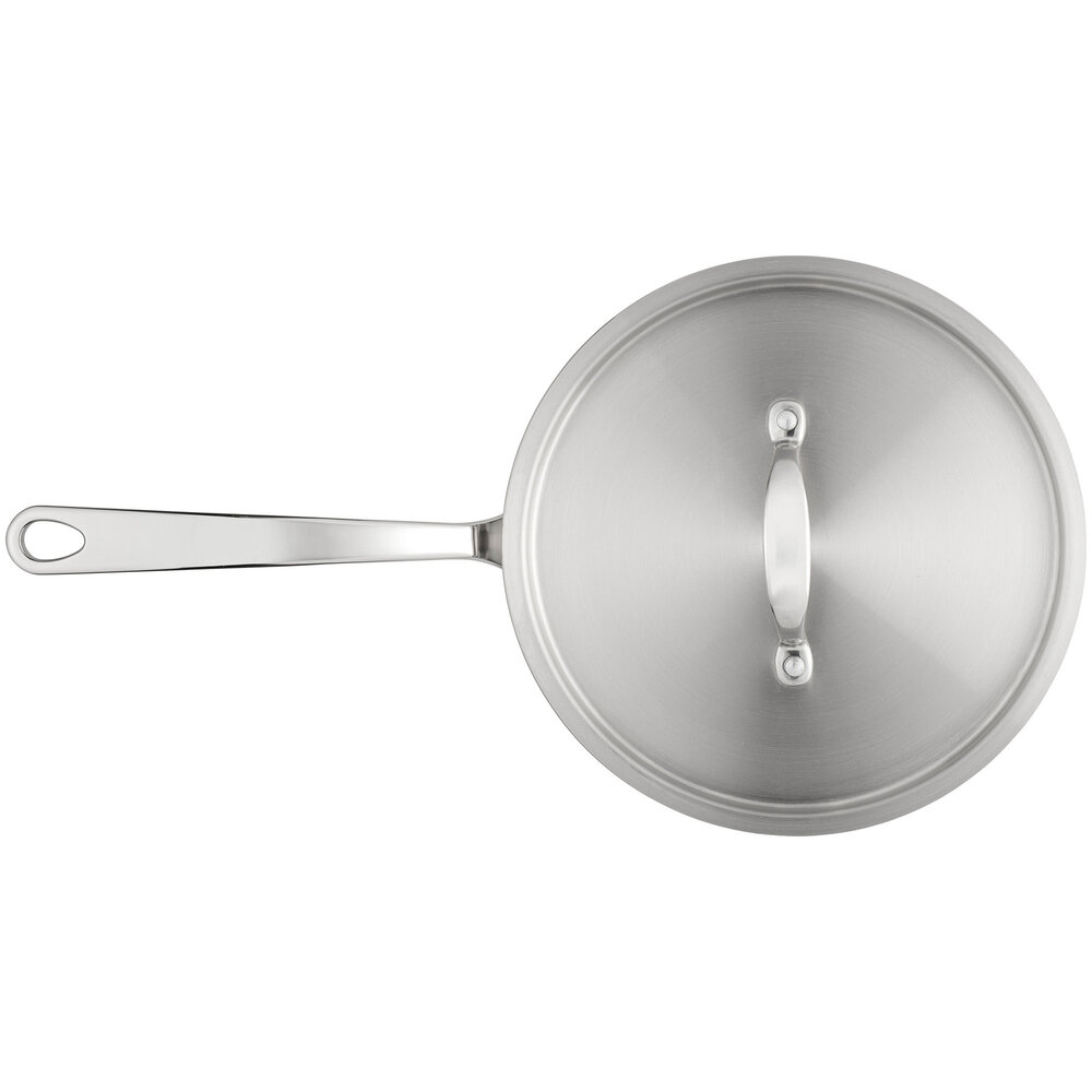 Eclipse Tri-ply steelpan 20cm 2,5L met deksel Eclipse Tri-ply steelpan 20cm 2,5L met deksel