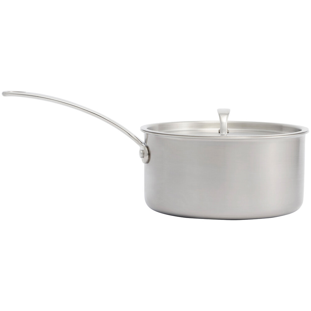 Eclipse Tri-ply steelpan 20cm 2,5L met deksel Eclipse Tri-ply steelpan 20cm 2,5L met deksel