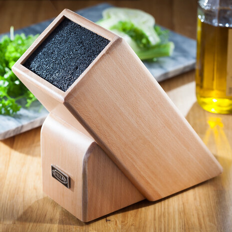 Universal knife block light wood Universal knife block light wood