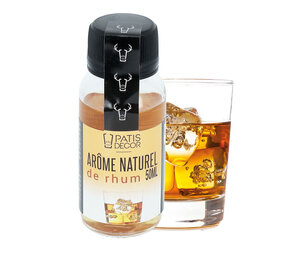 Patis Decor Natuurlijk rum-aroma 50ml Patis Decor Natuurlijk rum-aroma 50ml
