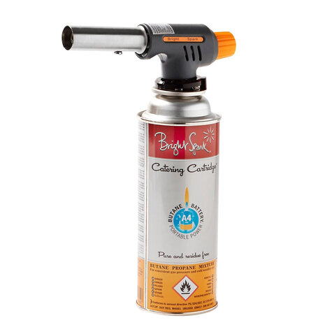 Blowtorch with gas canister