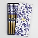 Tokyo Design Studio Chopstick Giftset Blue Flower