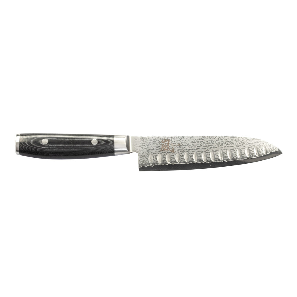 Yaxell RAN santoku 16,5cm met kuiltjes